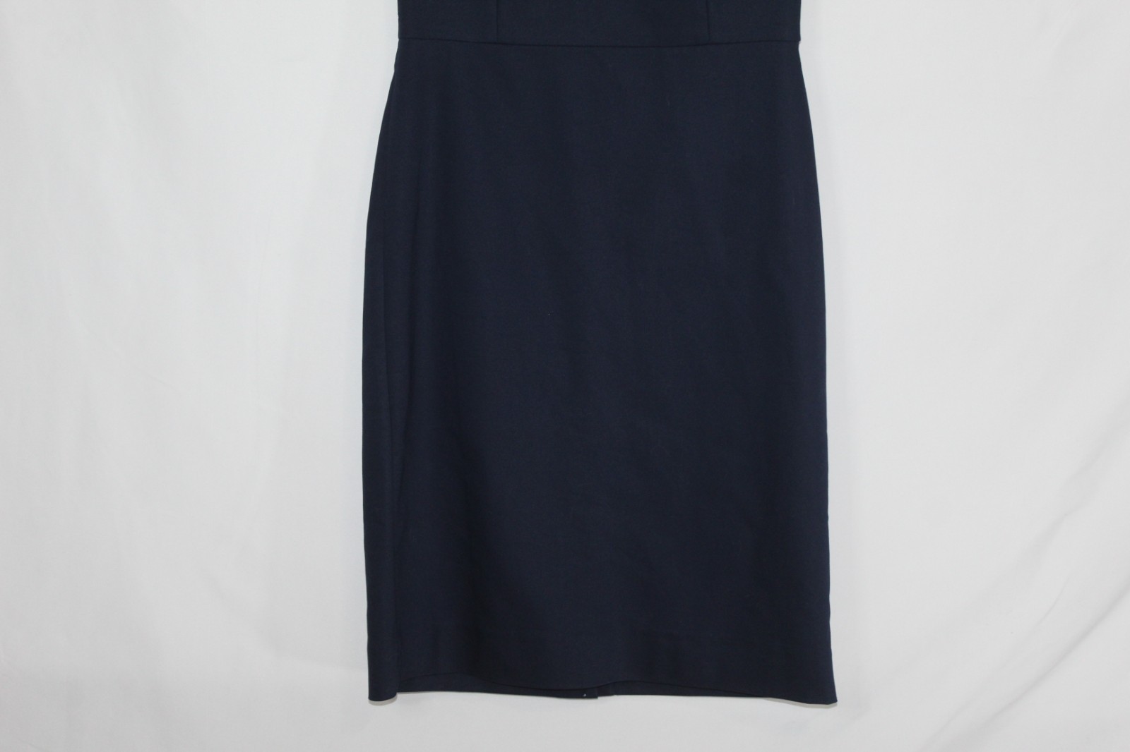 J.Crew women’s navy sheath dress size 4 short sleeve knee length office wear