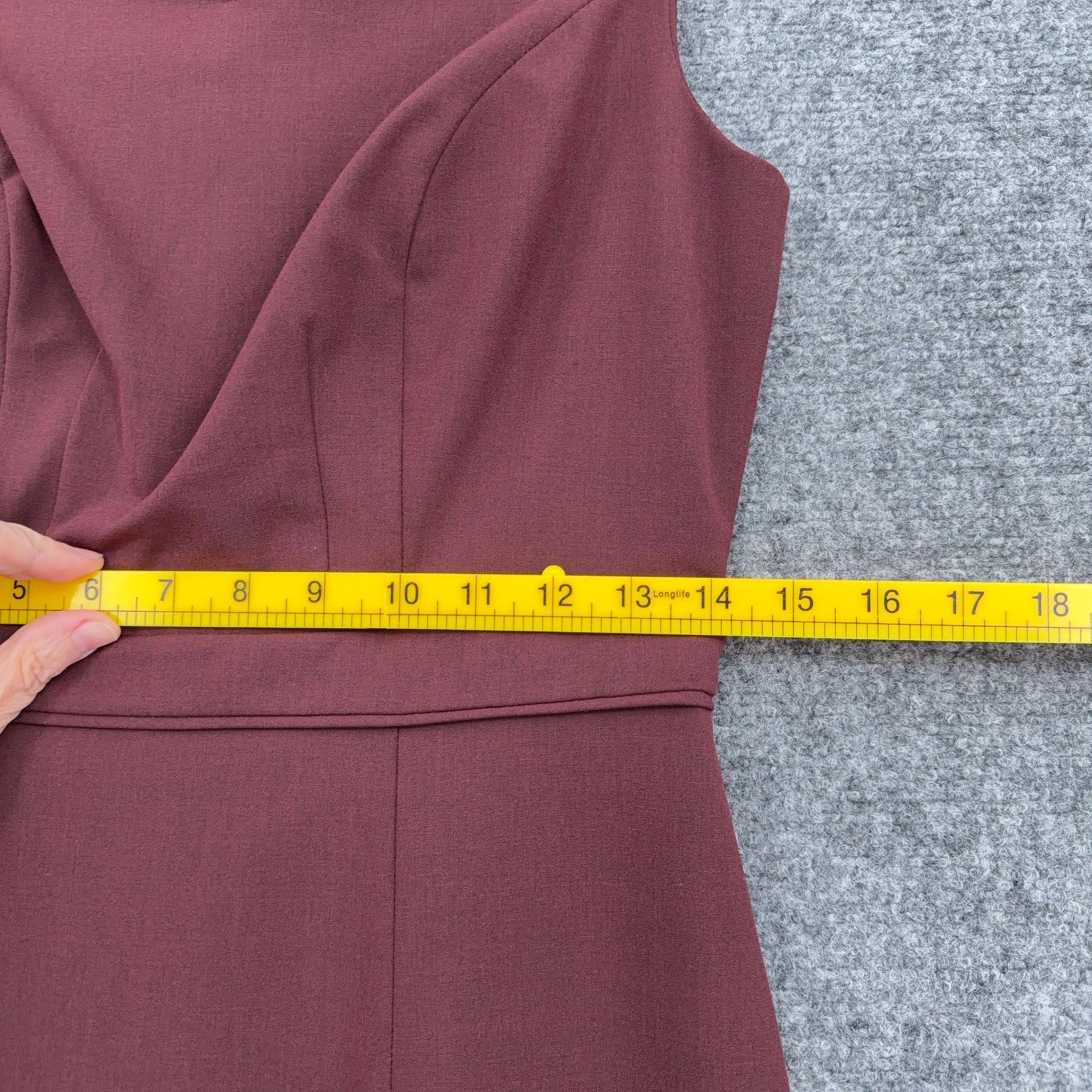 The Limited Collection Sheath Dress Women 2 Synthetic Burgundy