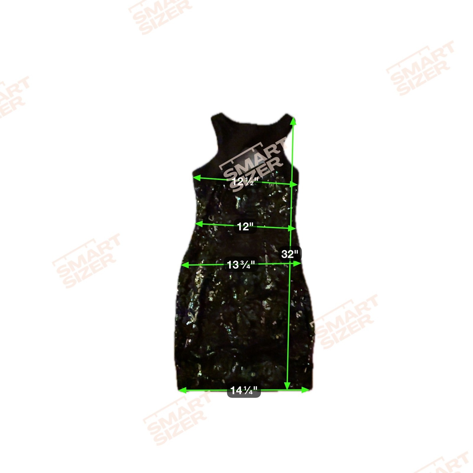 VINTAGE CACHE Black Sequin Cutout Sheath Dress Party Cocktail Occasion Size XS
