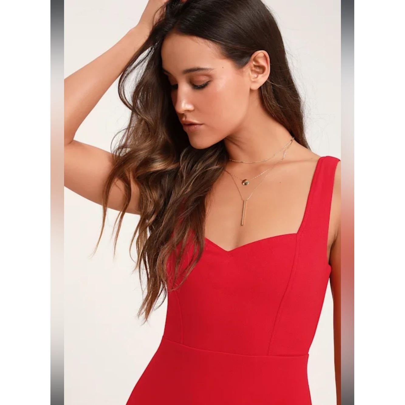 Sweetest Thing Red Maxi Dress