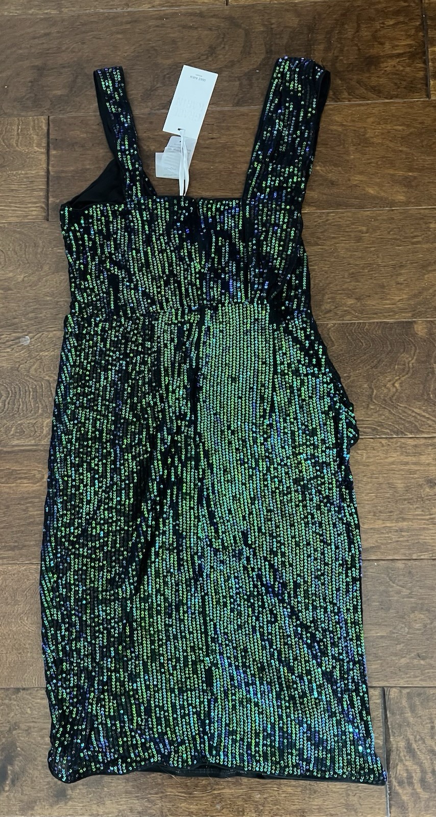 Grace Karen NWT Size M Green Sequence Cocktail Formal Dress