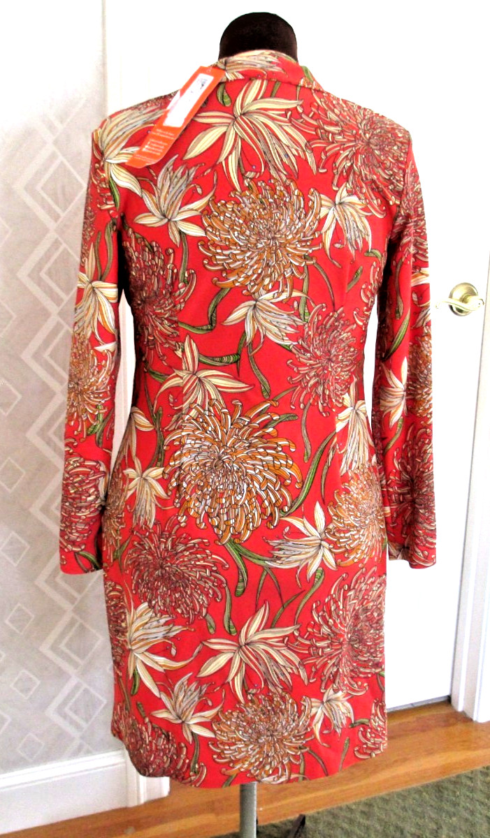Nwt $238 Jude Connally Anna Shift Dress Medium Classic Mums Stretch Wrinkle Free