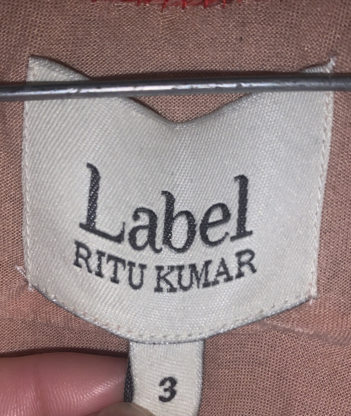 RITU KUMAR LABEL lined mini dress Size 3 (READ & SEE Photo 10/11)