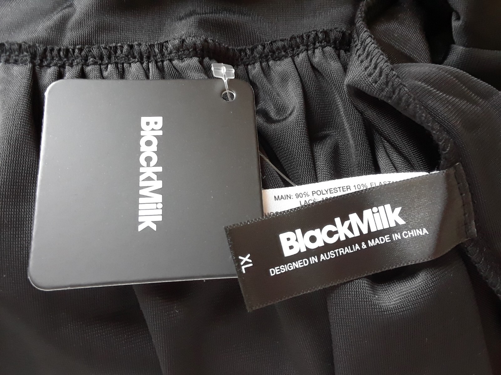 Black Milk Hooded Velor Black Long Sleeve Dress Women’s Size XL NEW WITH TAGS!!