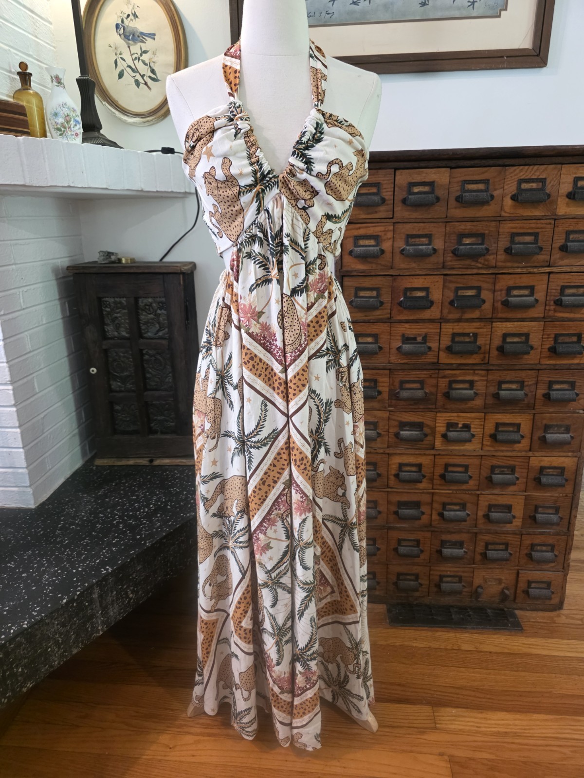 FARM Rio Brazil Exclusive Oasi Maxi Dress – Size P (Small) – New With Tags