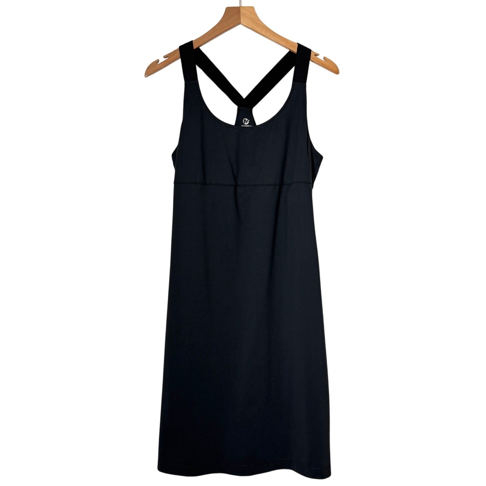 Merrell Select Wick Womens Black Racerback Active Athletic Dress Womens Medium