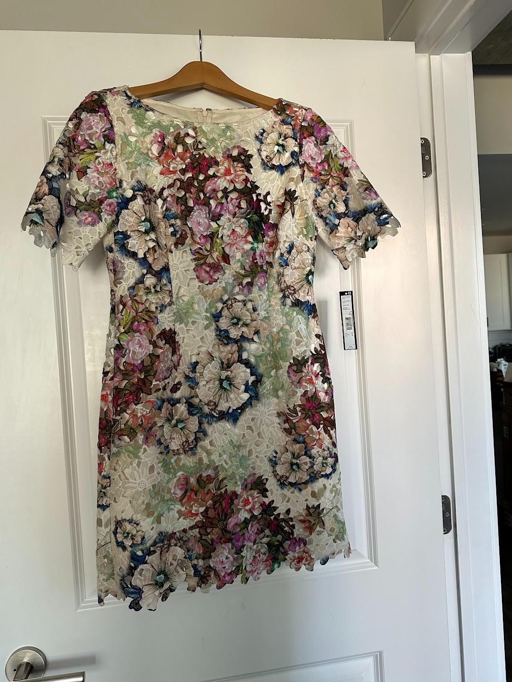 Tahari Womens Lace Floral Petite Dress Size 6P NEW WITH TAG