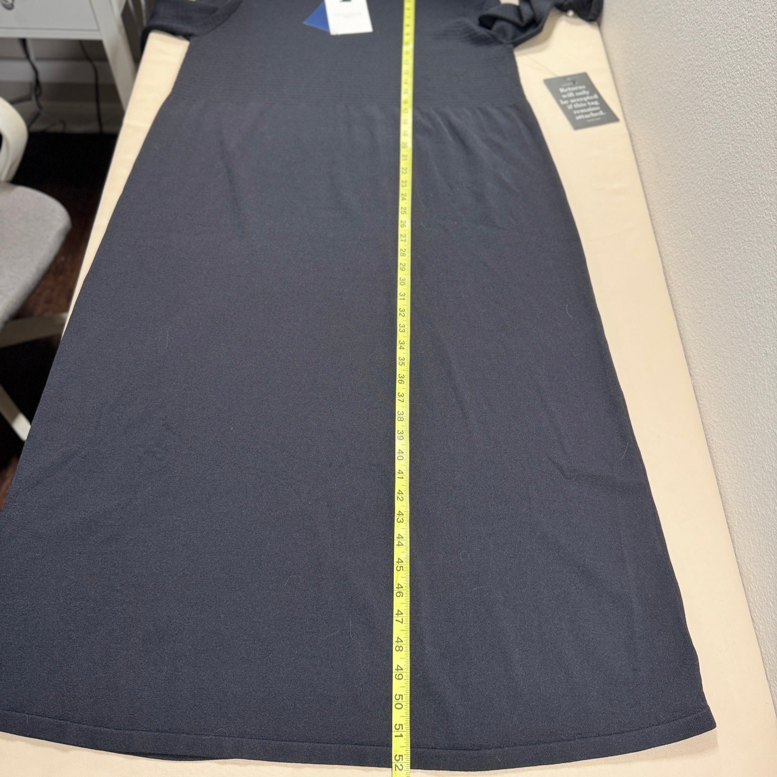 Pomander Place Tuckernuck Black Double Knit Lennox Maxi Sweater Dress XXXL NWT