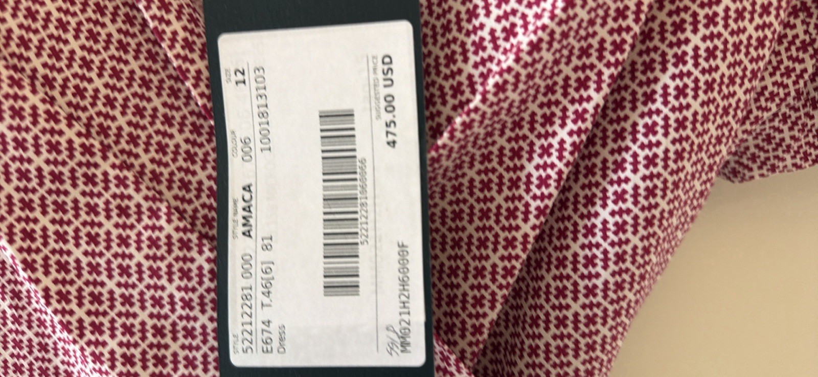 Max Mara Weekend Wrap Dress An Italian Luxury Brand Size 12 New with Tags