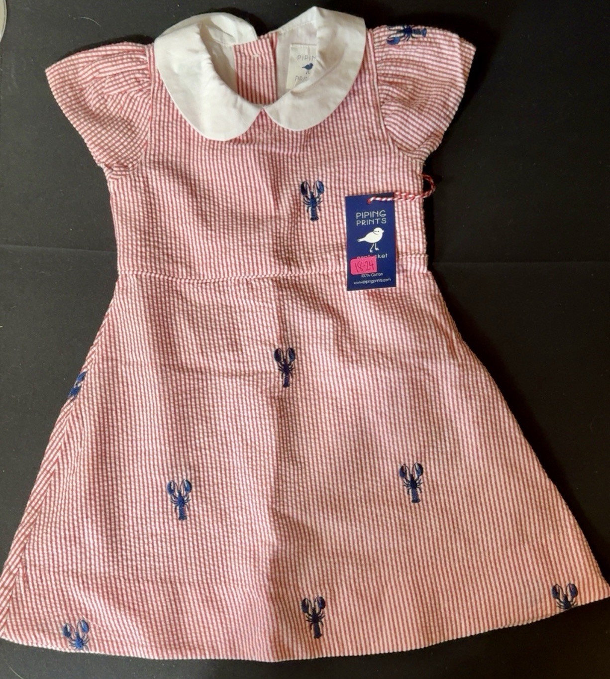 Piping Print 18-24MDress