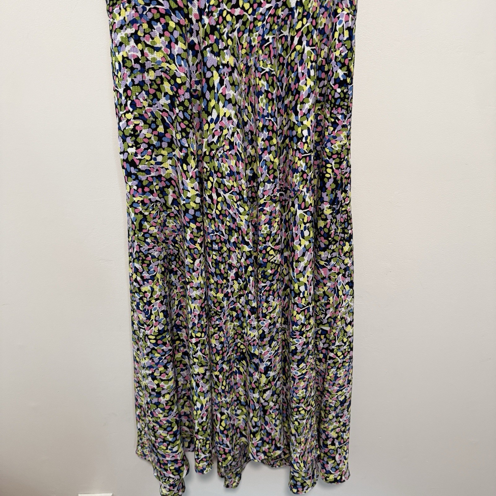Ted Baker Deyja Printed Midi Puff Sleeve Dress Size 3 (8)