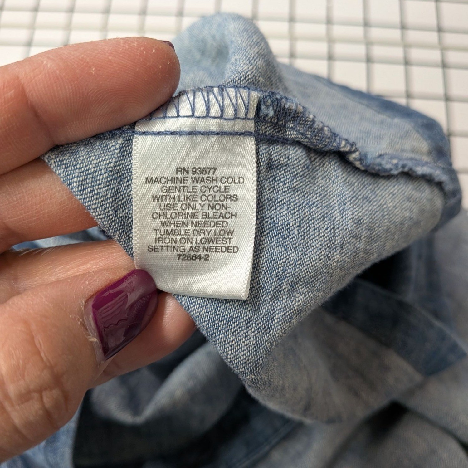 Linen Blend Chambray Midi Dress Button Up Coastal Cottage Minimalist Belt Small