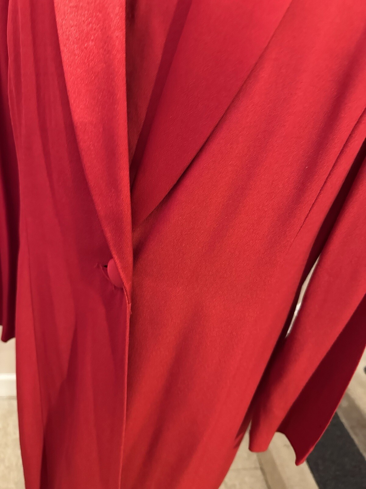 DANI MAX LOIS SNYDER RED 2 PC DRESS SET. SIZE 14. PREOWNED. EXCELLENT CONDITION.
