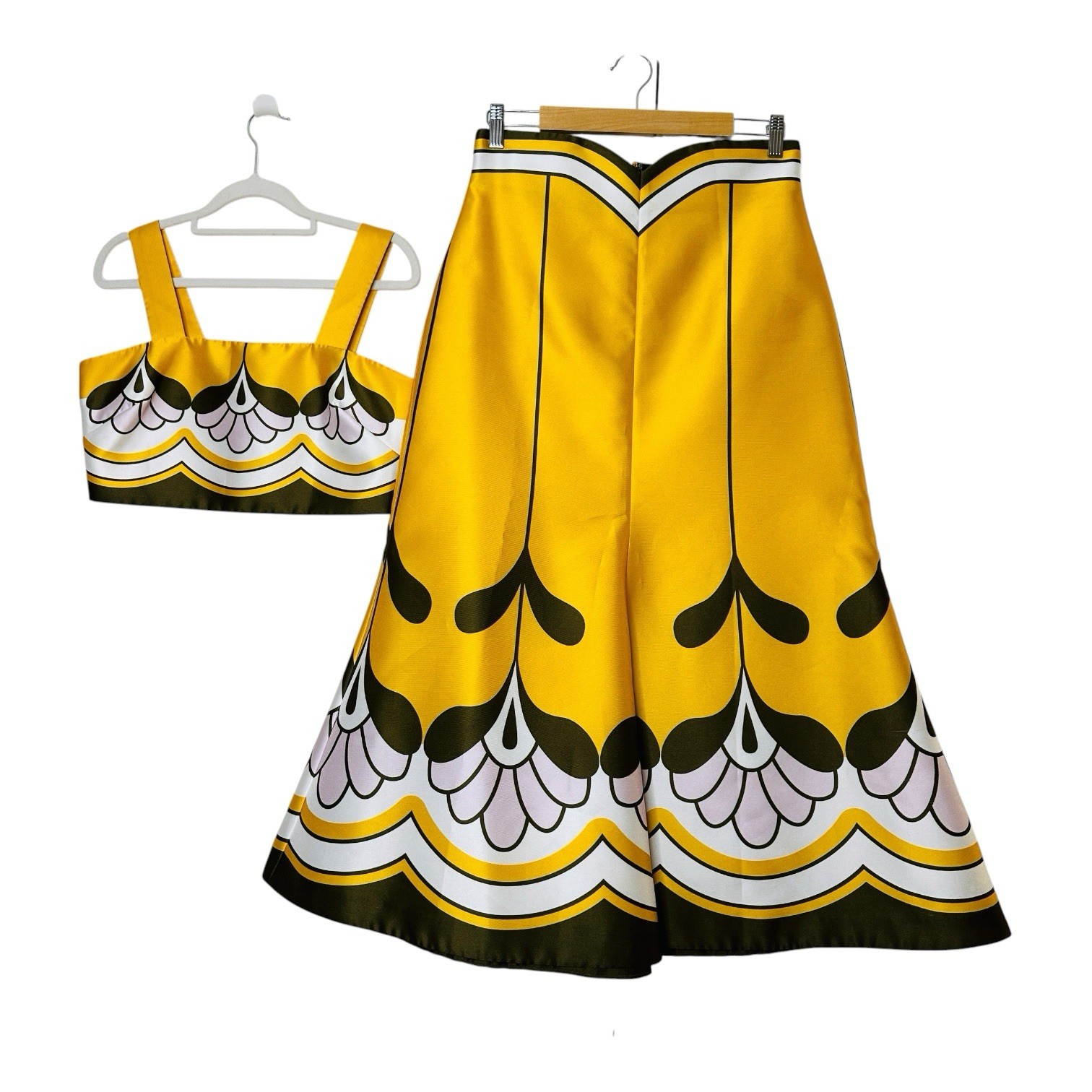 Alice McCall SET Come On Over Size AU 12 US 8 NEW Crop Top & Midi Skirt RARE