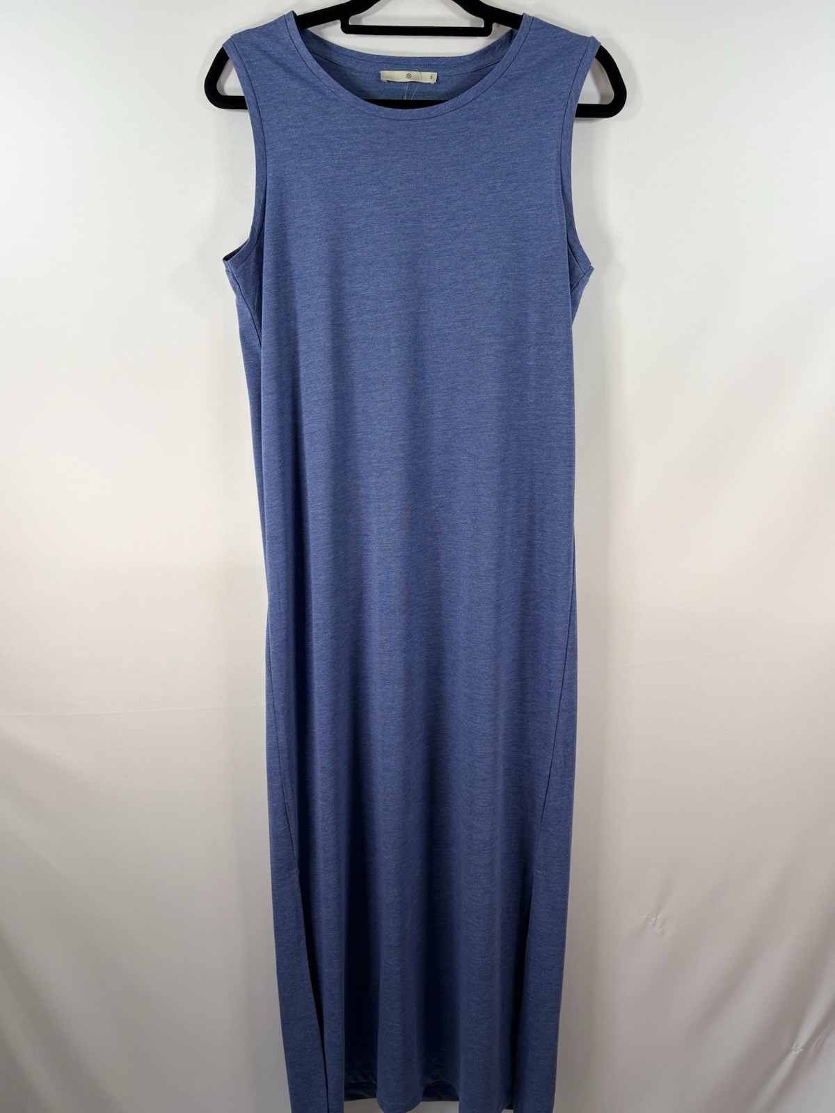Ladies Jersey Denim Merle Colour Maxi Dress Size Small Uk 8-12 BNWT