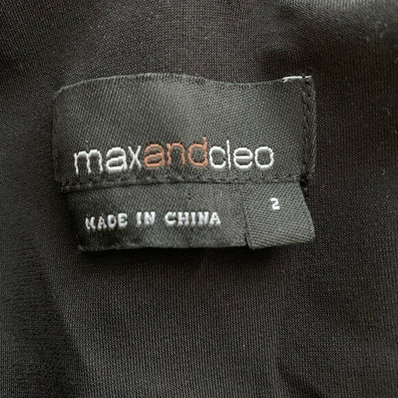 Max & Cleo Rosette Cocktail Party Dress