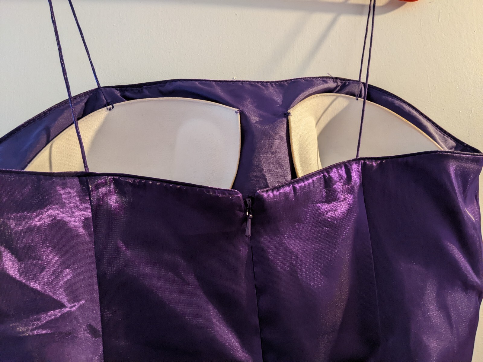 Debut Dress Purple Shining Special Occasion Prom Bridesmaid Size UK 12
