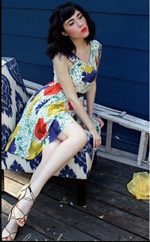 ANTHROPOLOGIE Girls From Savoy Silk Midi Dress Primary Bloom Floral V-Neck Sz 10