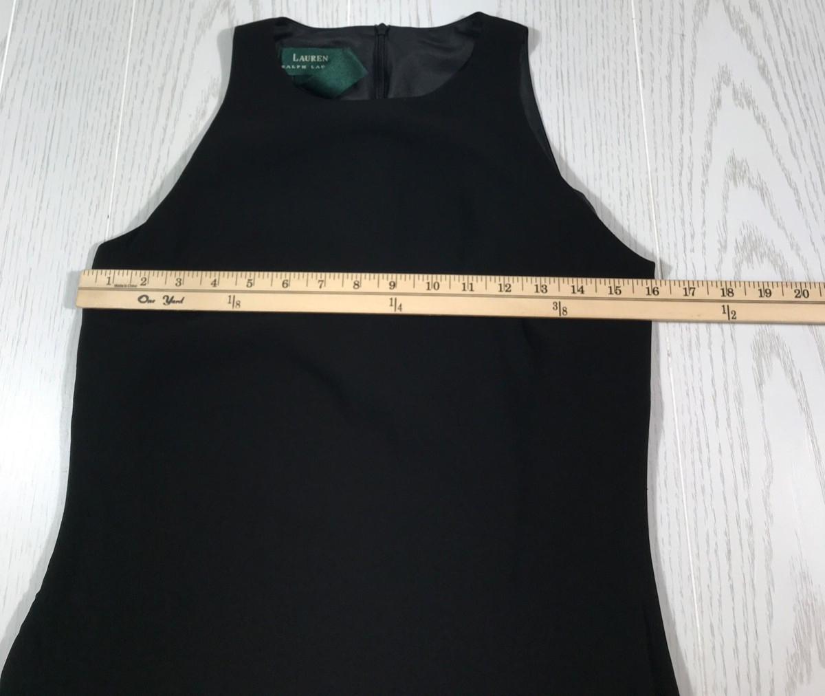 Lauren Ralph Lauren Sleeveless Maxi Dress Women 4 Black Acetate Blend Lined Y2K