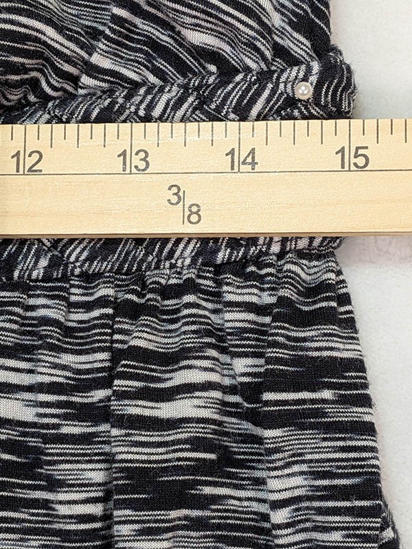 Spense Maxi Sundress Womens XL Black Boho Chic Resort Contemporary Modest Casual