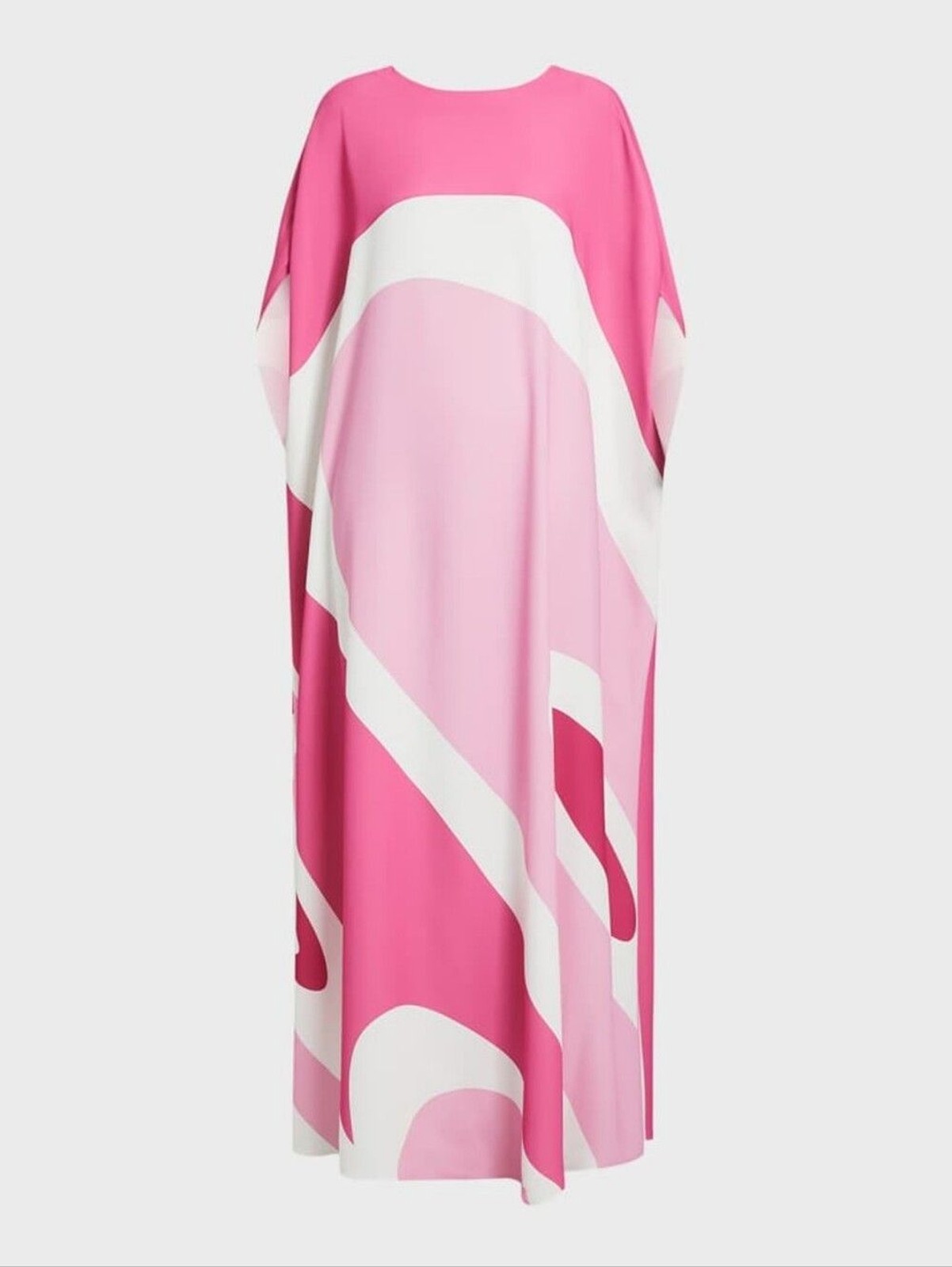 Marina Rinaldi x Sara Battaglia Plus Size 14 Teramo Abstract Print Maxi Dress