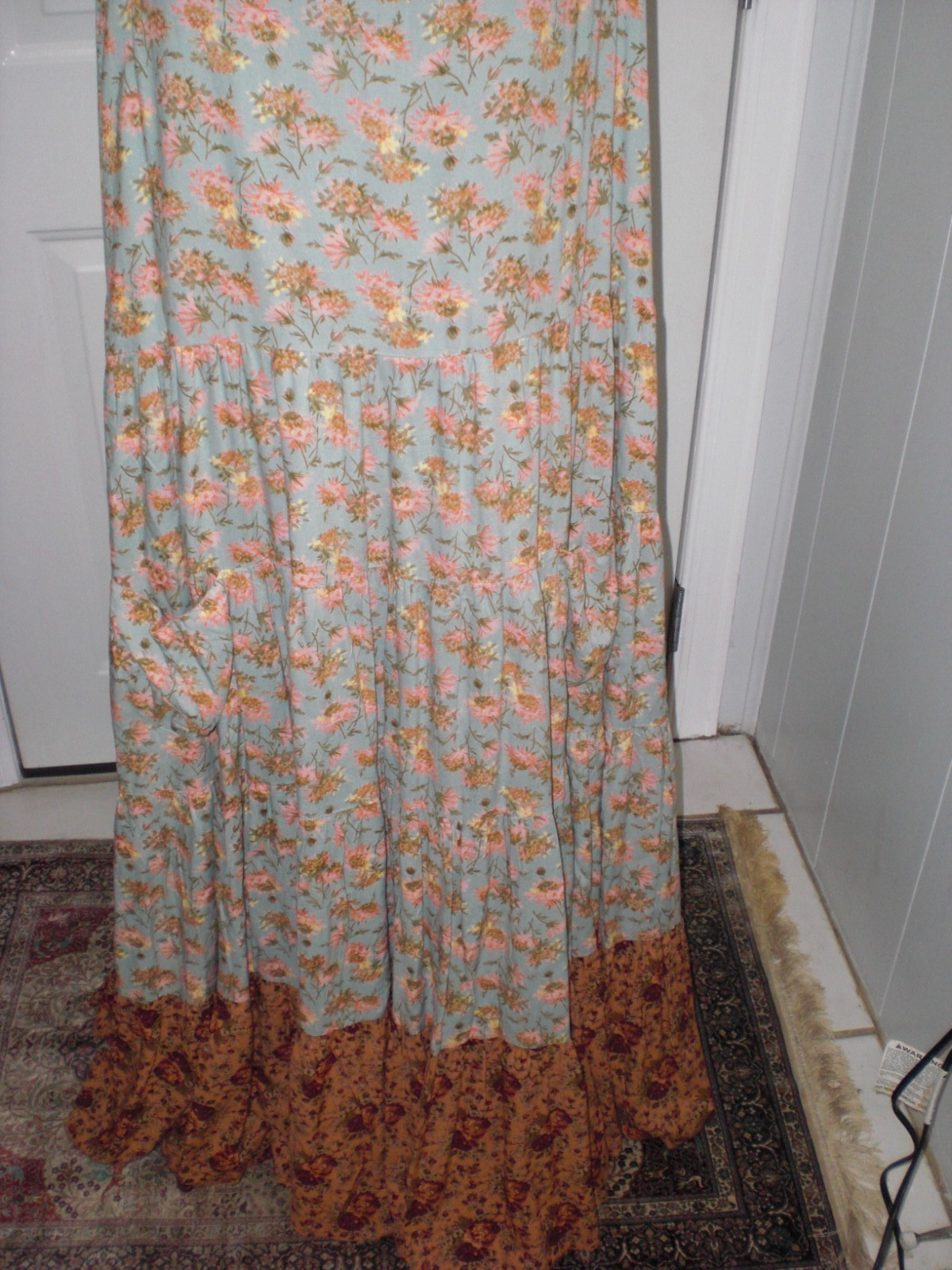 APRIL CORNELL Size M*** Multi-Colored Floral Patterned Preowned Dress