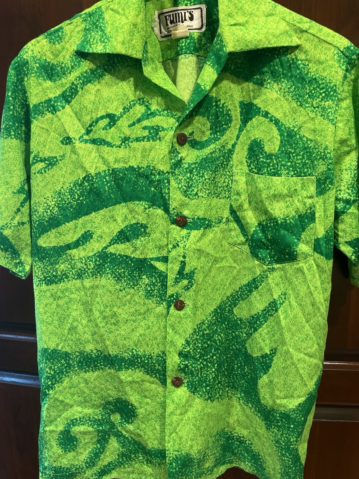 READ Vtg Matching Honeymoon Fumi’s Couture Maxi Dress & Men’s Button-up Shirt
