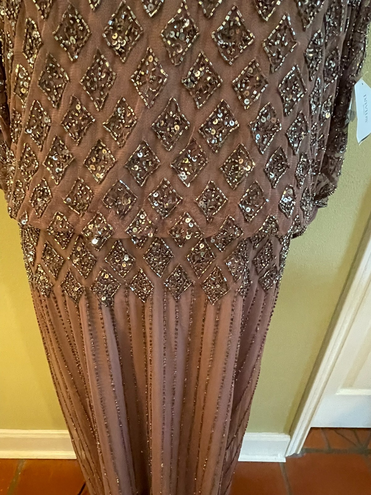 Pisarro Nights Mauve gown