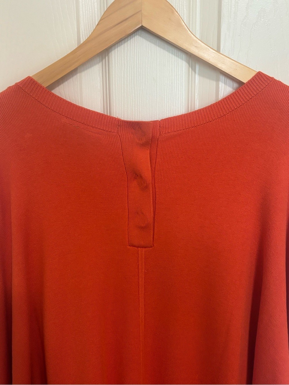 Anthropologie Saturday Sunday Oversized Sweater Dress Orange Rust Knit Tunic