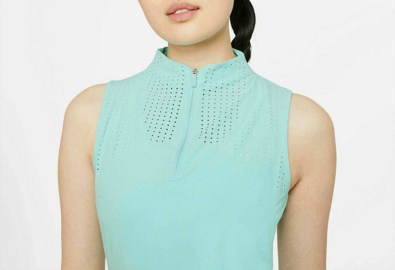 $120 NEW Nike Womens Flex Ace Sleeveless Golf Dress DC0354 Green Mint XL