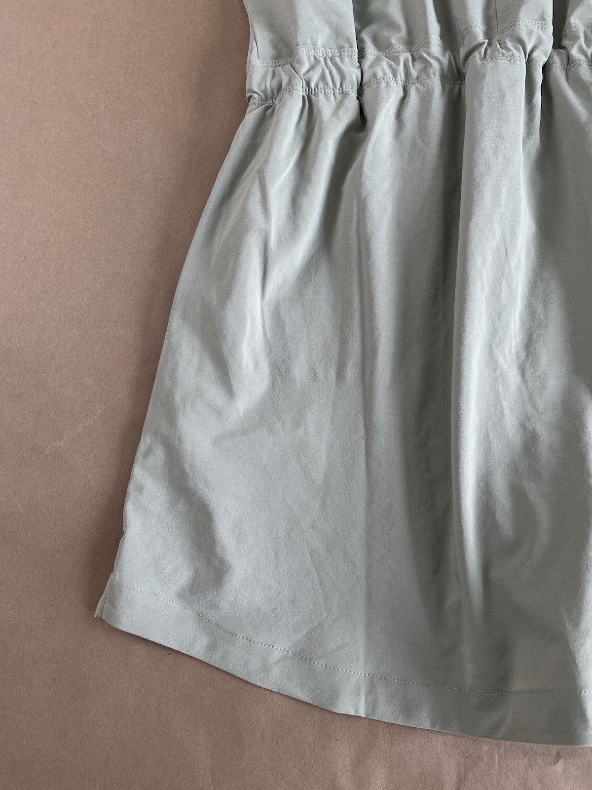 The North Face L Large Womens Never Stop Adventure Tank Dress Tea Green Shorts