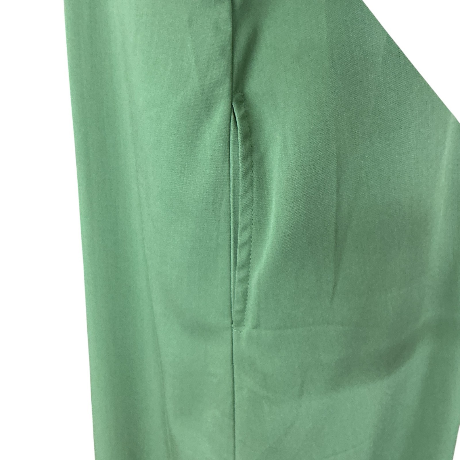 SheBird The Savannah Strappy Maxi Bra Dress Green Bamboo Blend sz 4 Slit Pockets