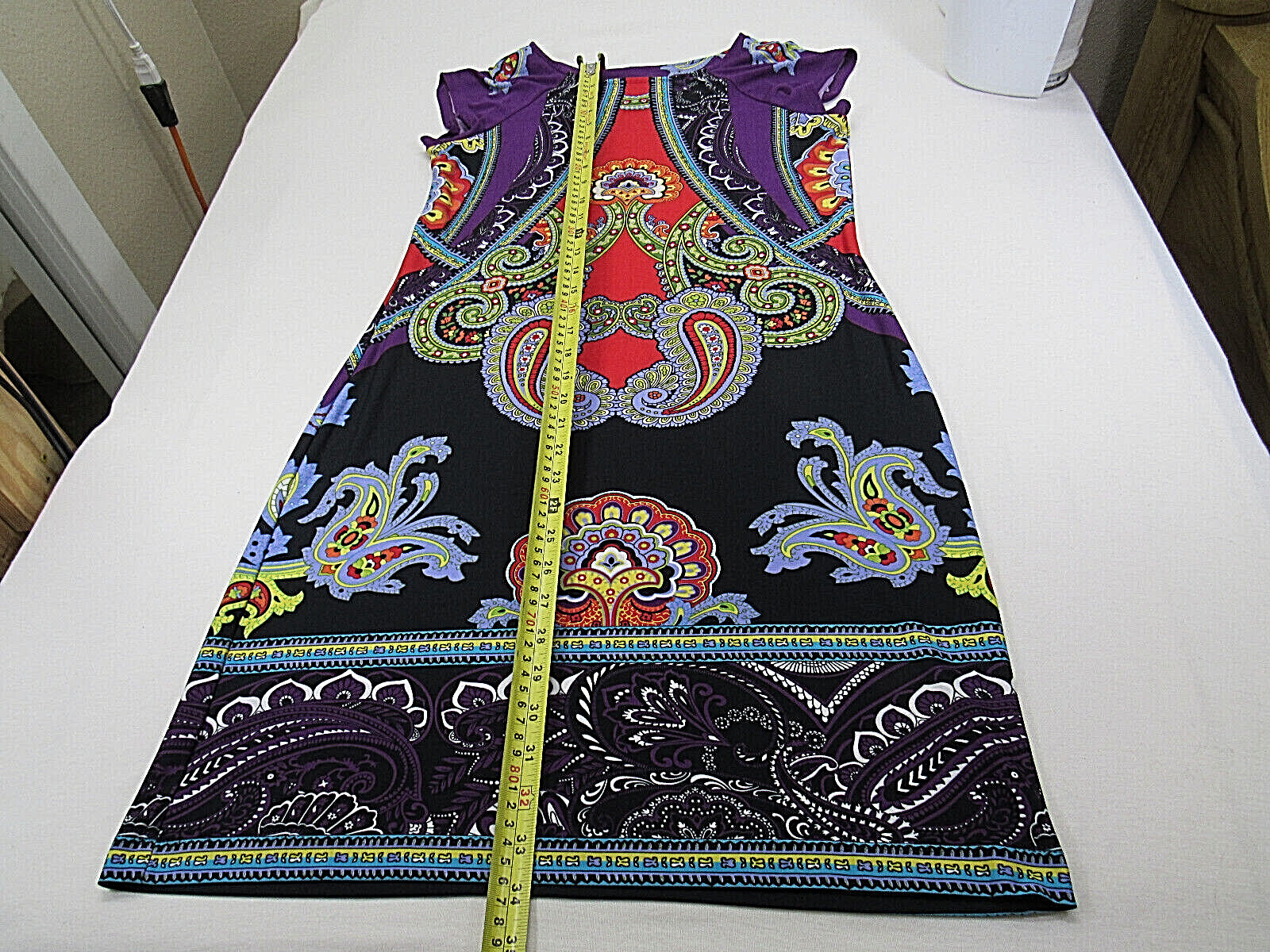 Snap Brand L [ 34in Bust 32W 40in Hips 34L ] Short Dress Multicolored.