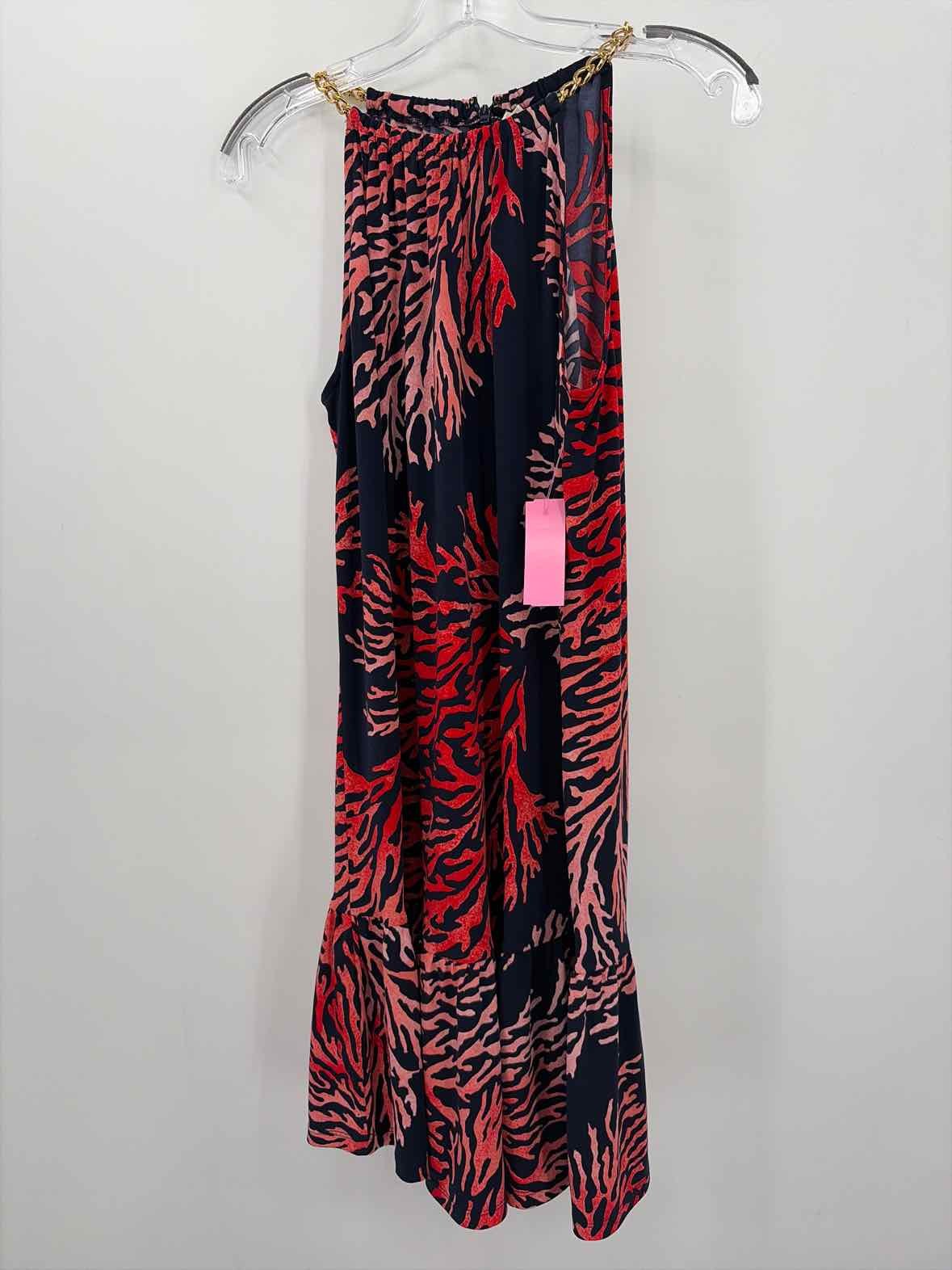Pre-Owned MICHAEL Michael Kors Navy Size Medium Knee Length Sleeveless Dress