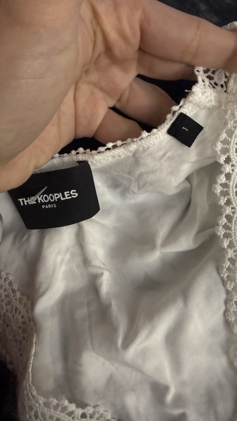The Kooples Women’s White Dress Size Small