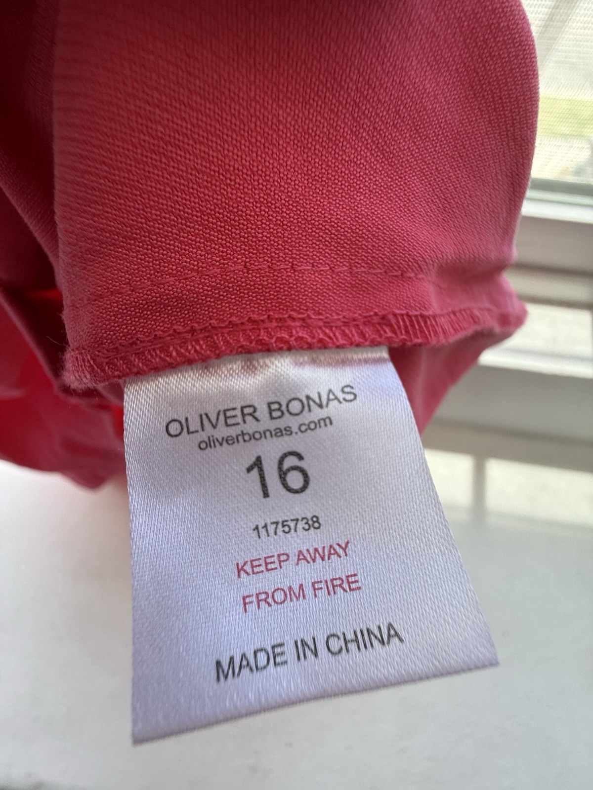 Oliver Bonas Pink Dress