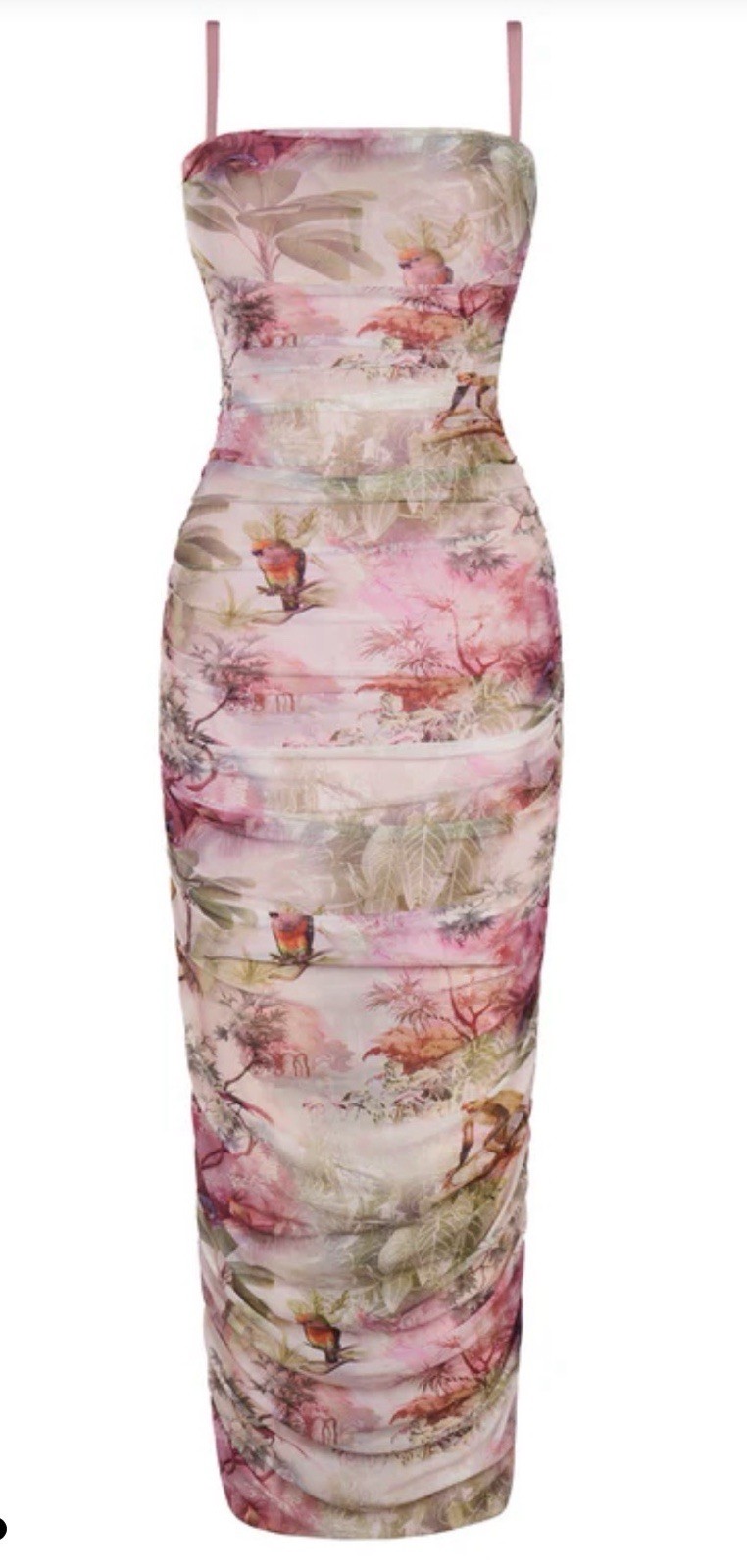 Sweetie Mesh Column Dress