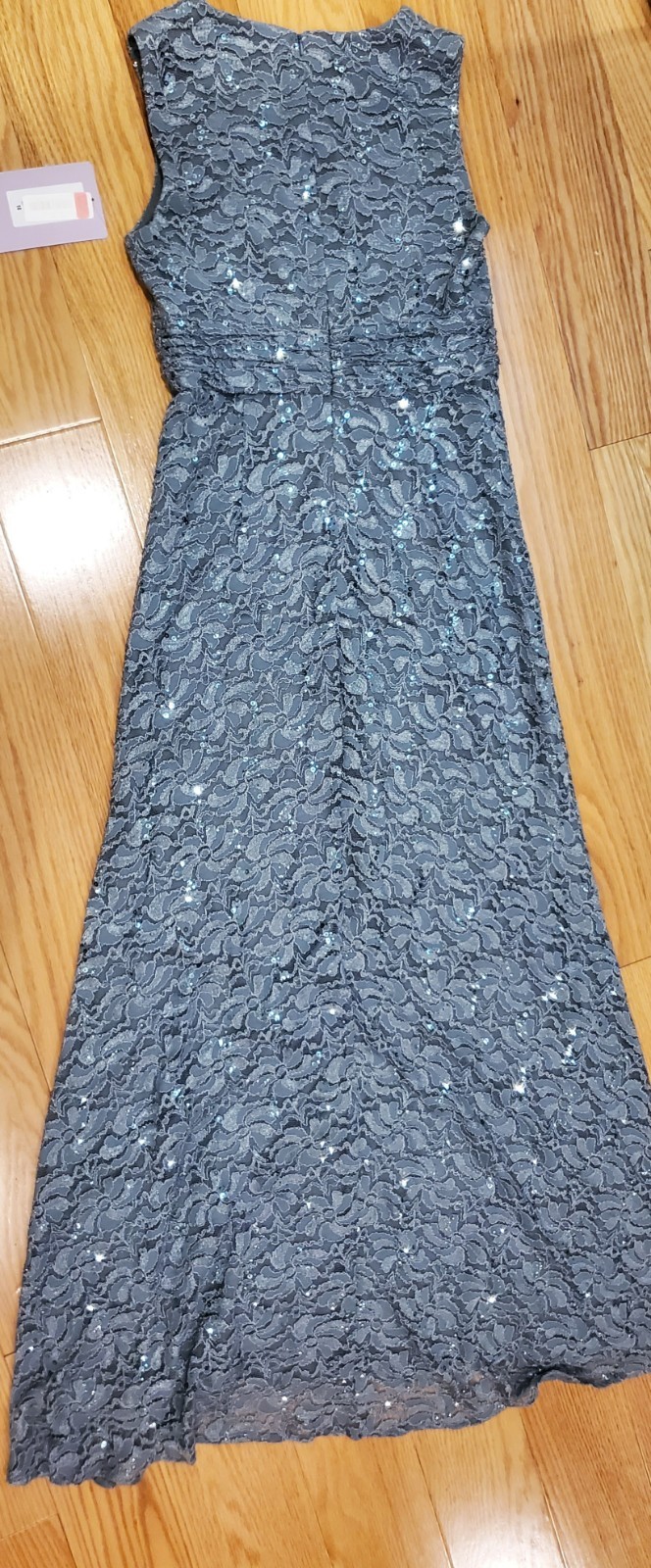 Formal Wear Dress Gown Teal Sequence