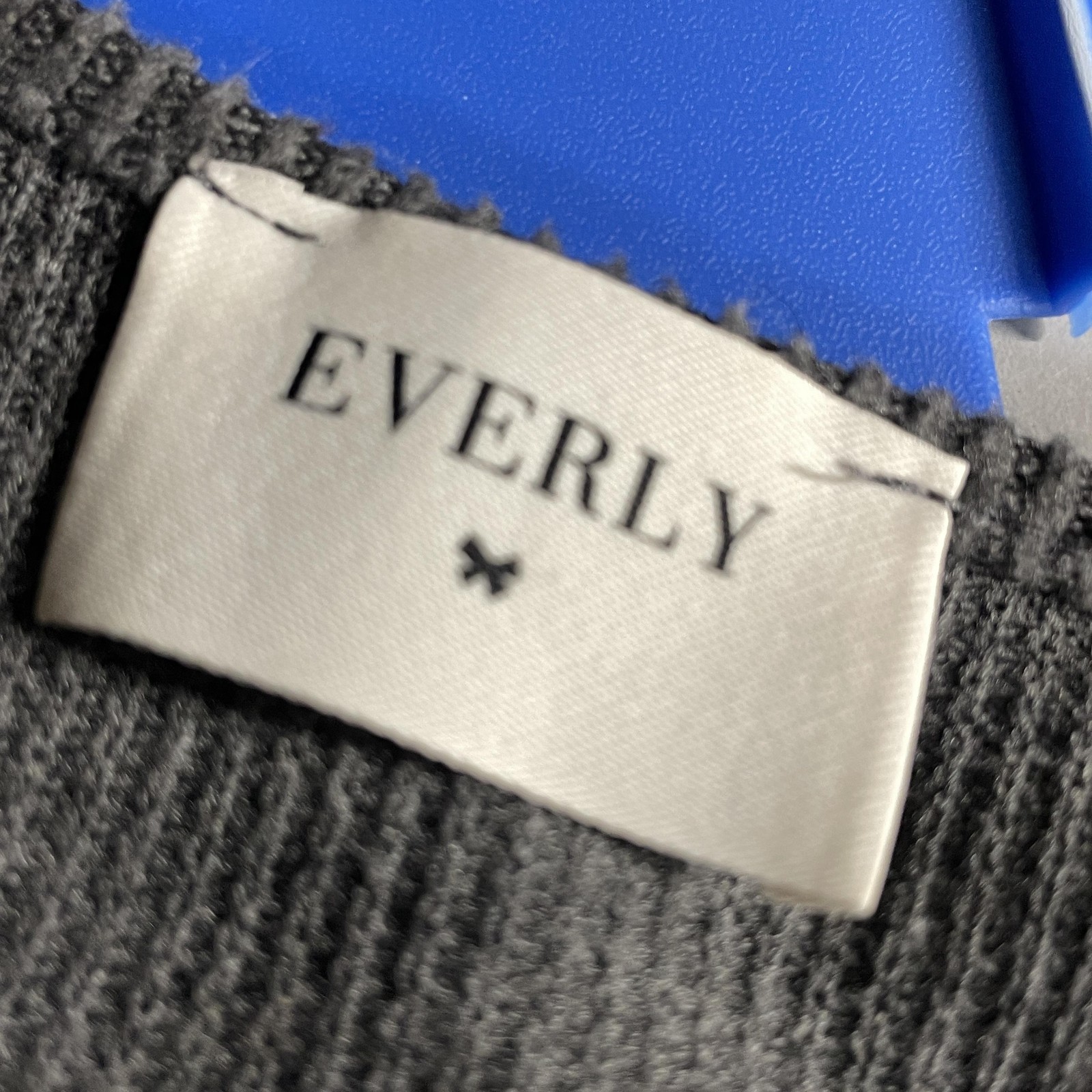 Everly Sweater Dress Womens Small Button Front Long Sleeve Rib Knit Pockets USA