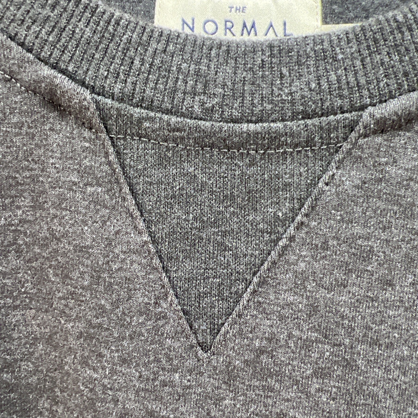 The Normal Brand Puremeso Everyday Dress Charcoal Gray Size XL Long Sleeve
