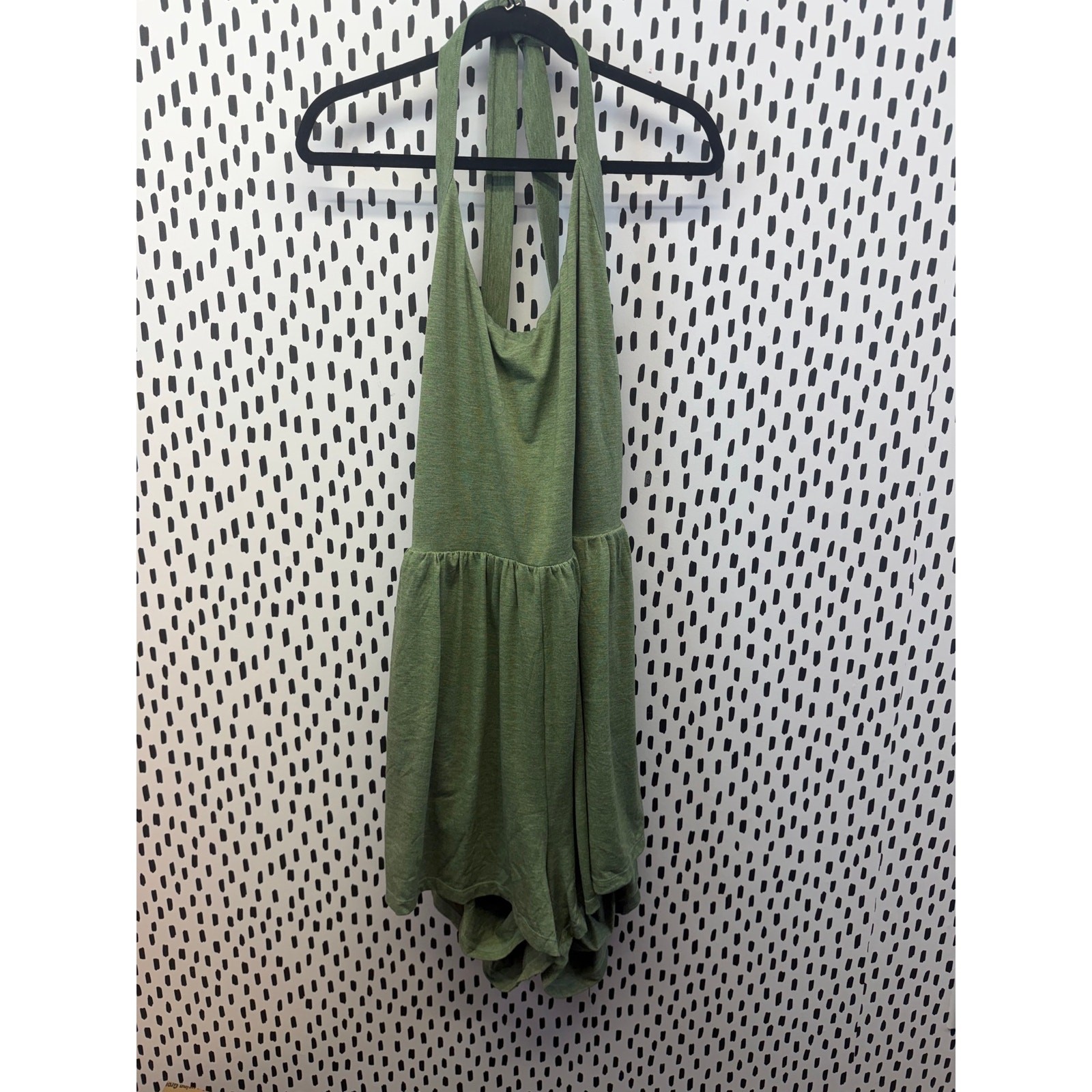 Plus Size Padded 2-in-1 Romper with Pockets-Easy Peezy Edition