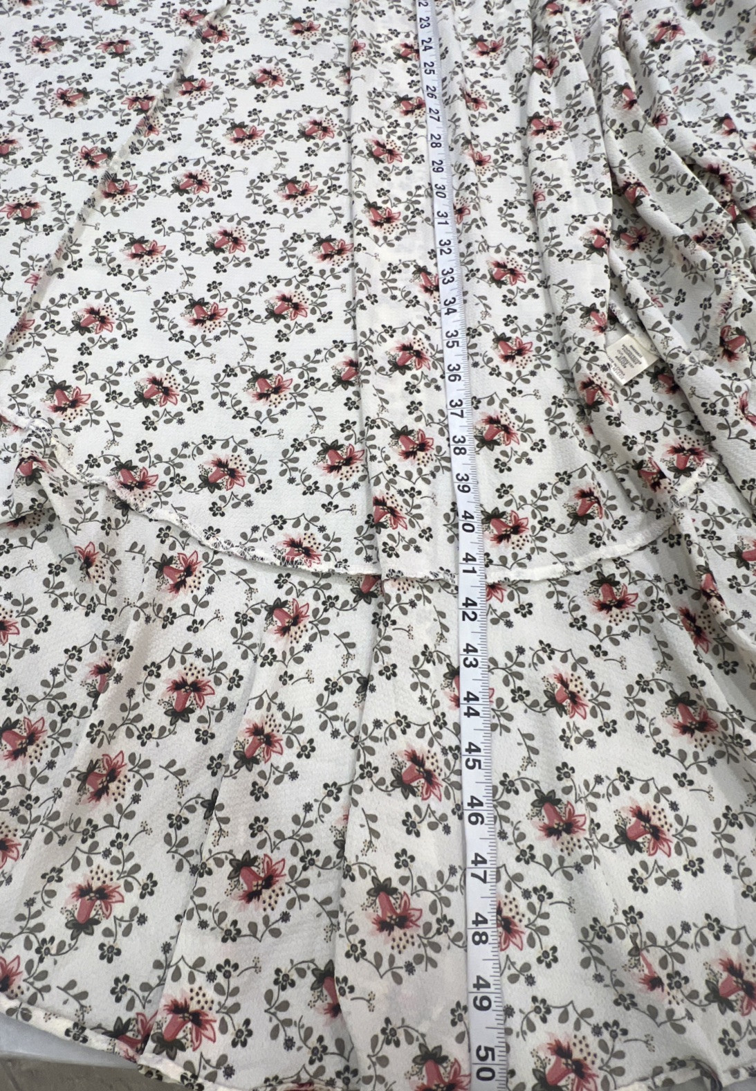 Max Studio Women Flutter Cap Sleeves Wrap Dress Crepe High/Low Sz MED Floral NWT