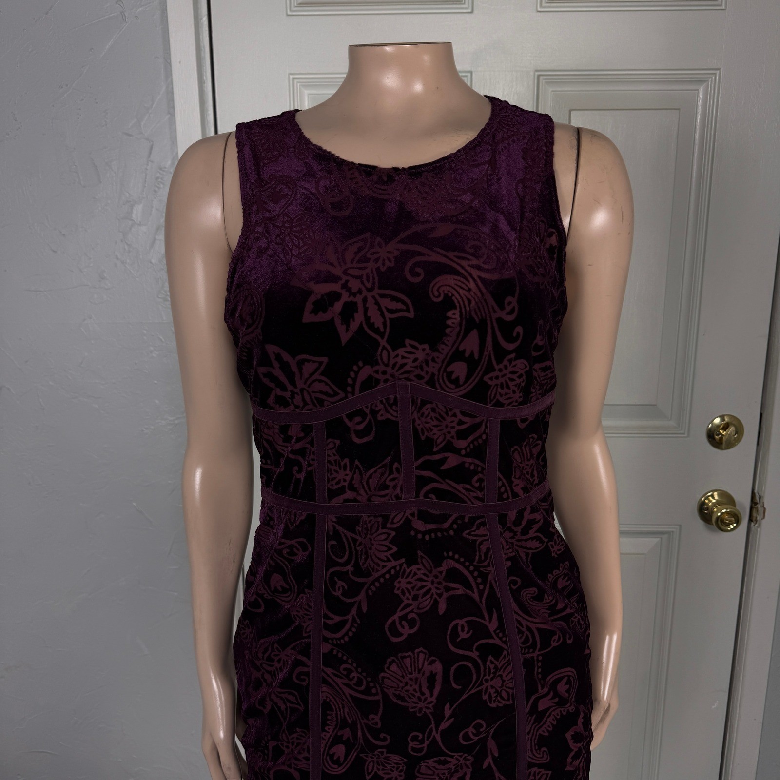 Intimately Free people Burnout Babe Women’s Dress Medium Floral Mini Boho HH5