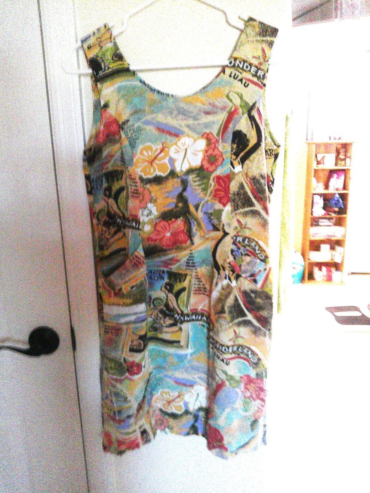 Vintage Jams World Luau Mini dress Size 3 X SMALL Front Pockets GOEGEOUS!