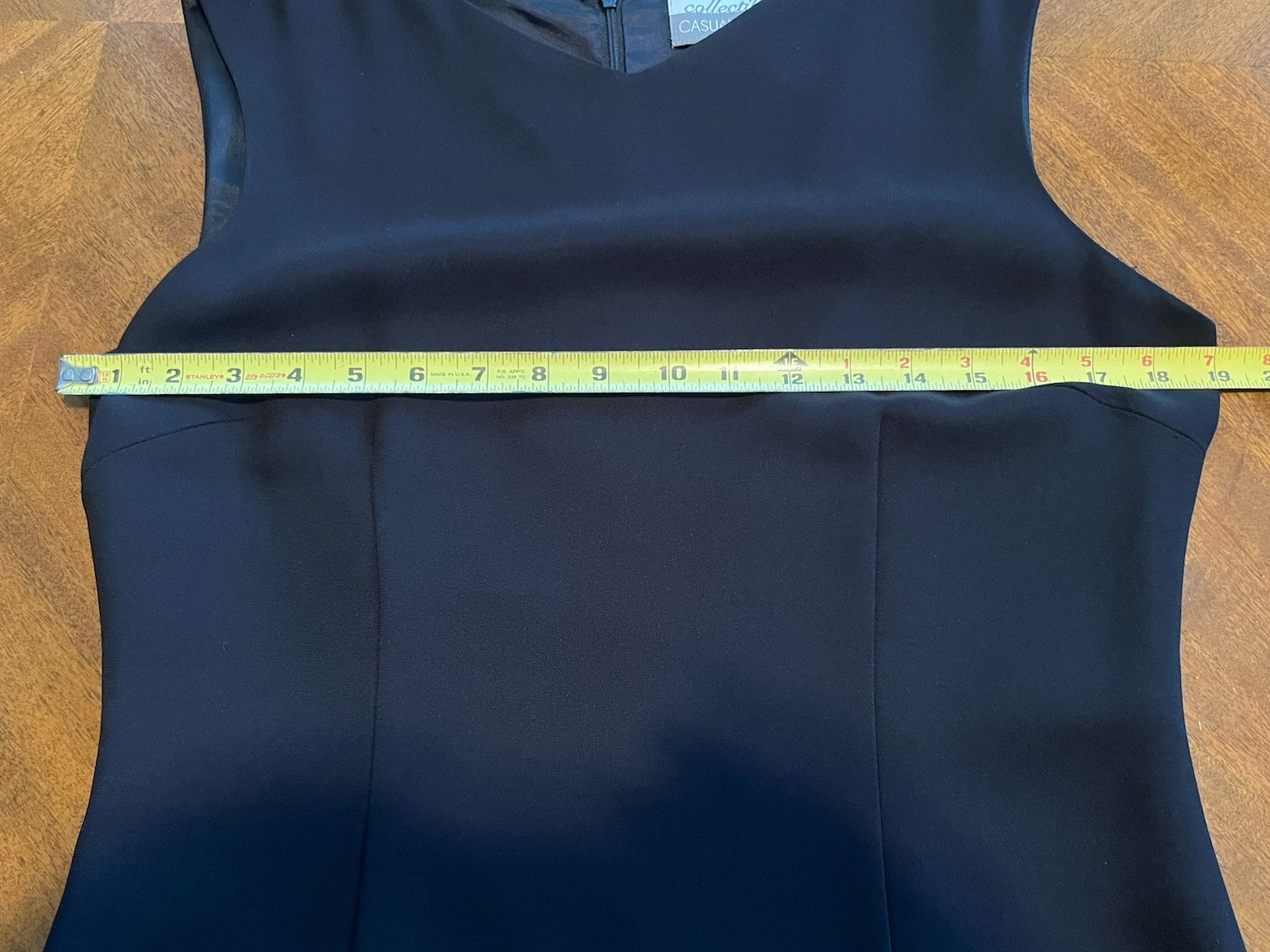 Kasper Brown Blazer & Black Casual Corner Dress Suit Size 8 Mixed Separates