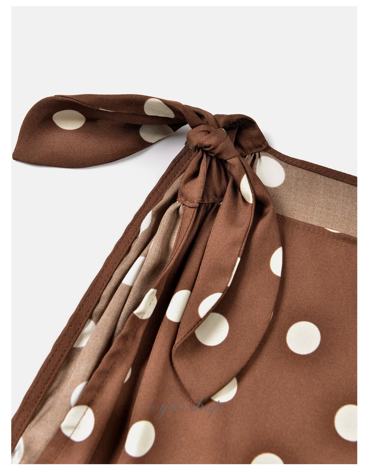 2026 Doen Summer Resort Silk Blend Ruffle Polka Dot Sleeveless Dress