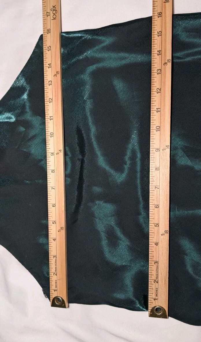 HAMPTON NITES Full Length Green Maxi Dress Spaghetti Strap EVENING GOWN Womens 8