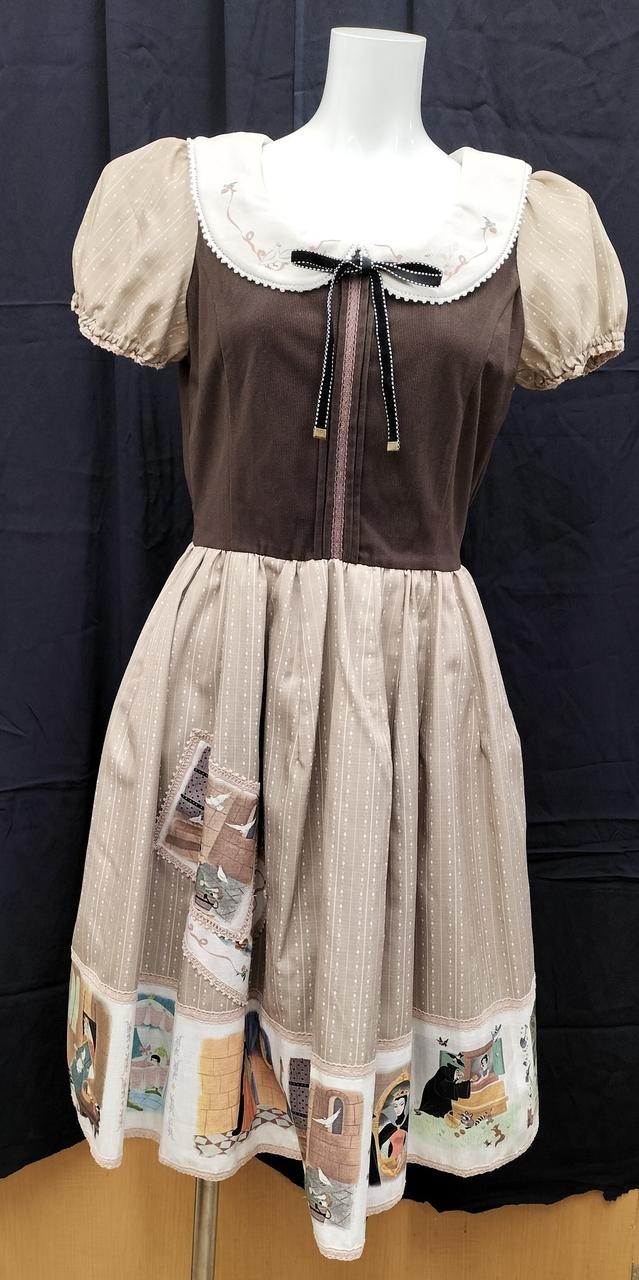 SECRET HONEY Snow White Dress Brown Size 2