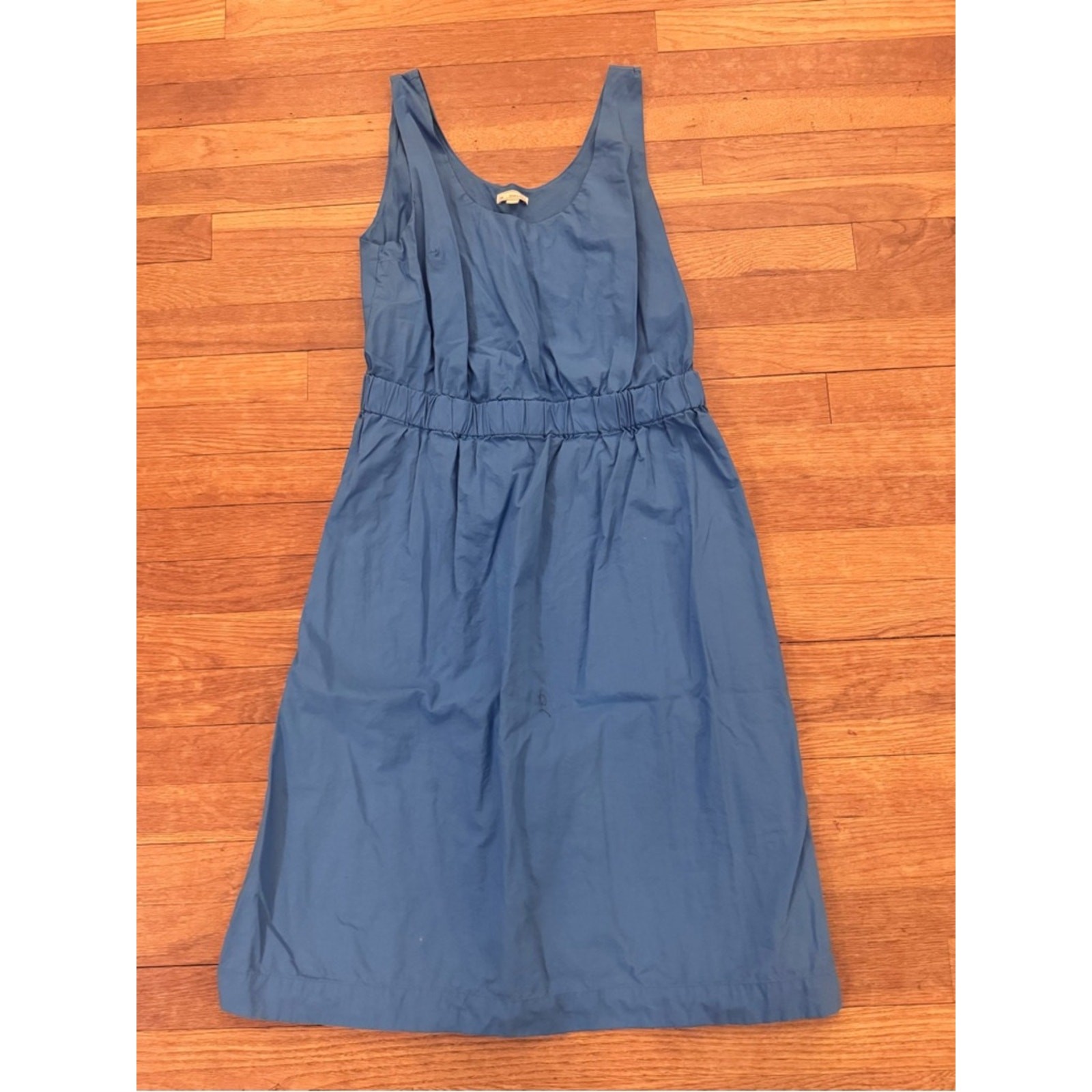 Gap Women’s Blue Knee Length Sleeveless Fit & Flare Dress – Size M b93