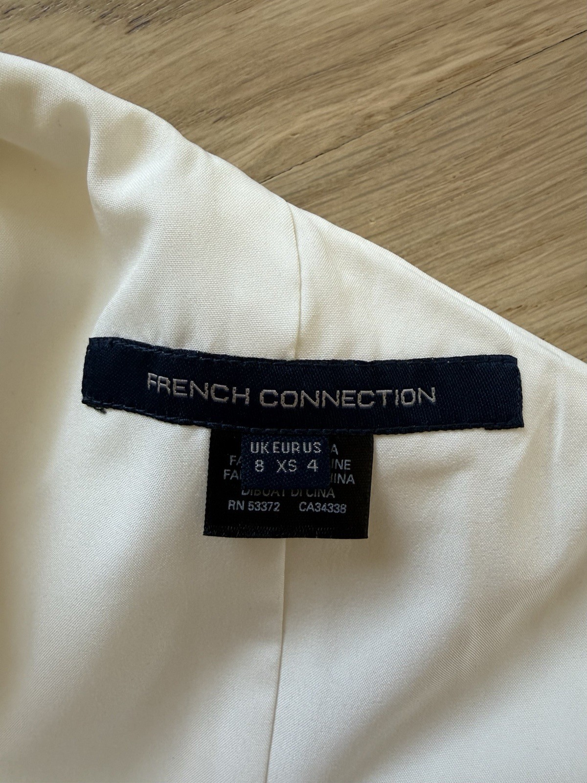 FRENCH CONNECTION One Shoulder Ruffle Dress US Size 4/EUR XS